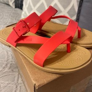 Croc Sandals.  Almost new.